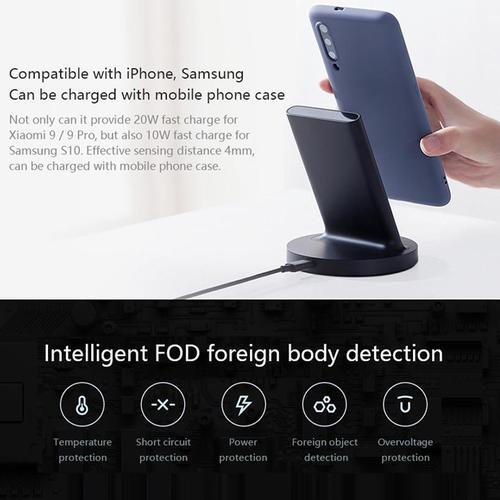 Thumbnail: Charging Stand Xiaomi Mi 20W Wireless 

