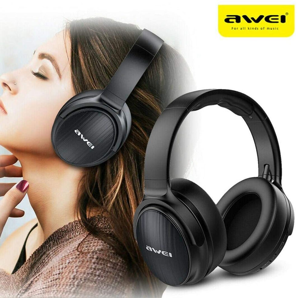 Thumbnail: AWEI A780BL Bluetooth 5.0 Earphone Wireless Headphone