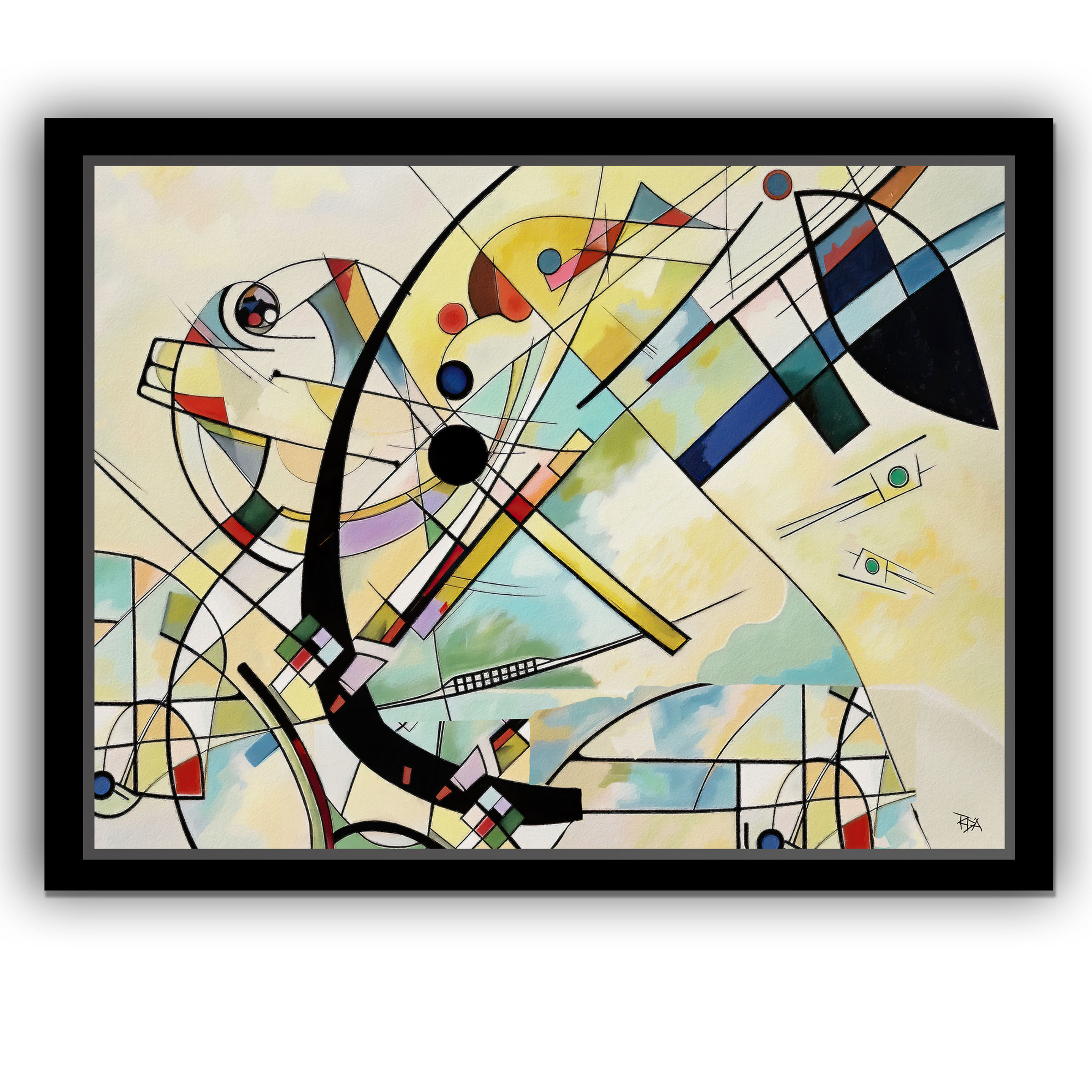 "RHYTHMS" by Rick D FineArt Reproduction on Canvas Ready to Hang.