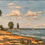 Thumbnail: “DAMON’S BEACH”  Original Artwork by Richard McMurry, Oil on canvas. 24 x 46''