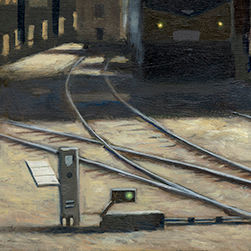 Thumbnail: “Union Station”  Original Artwork by Richard McMurry, Oil on canvas. 24 x 36''