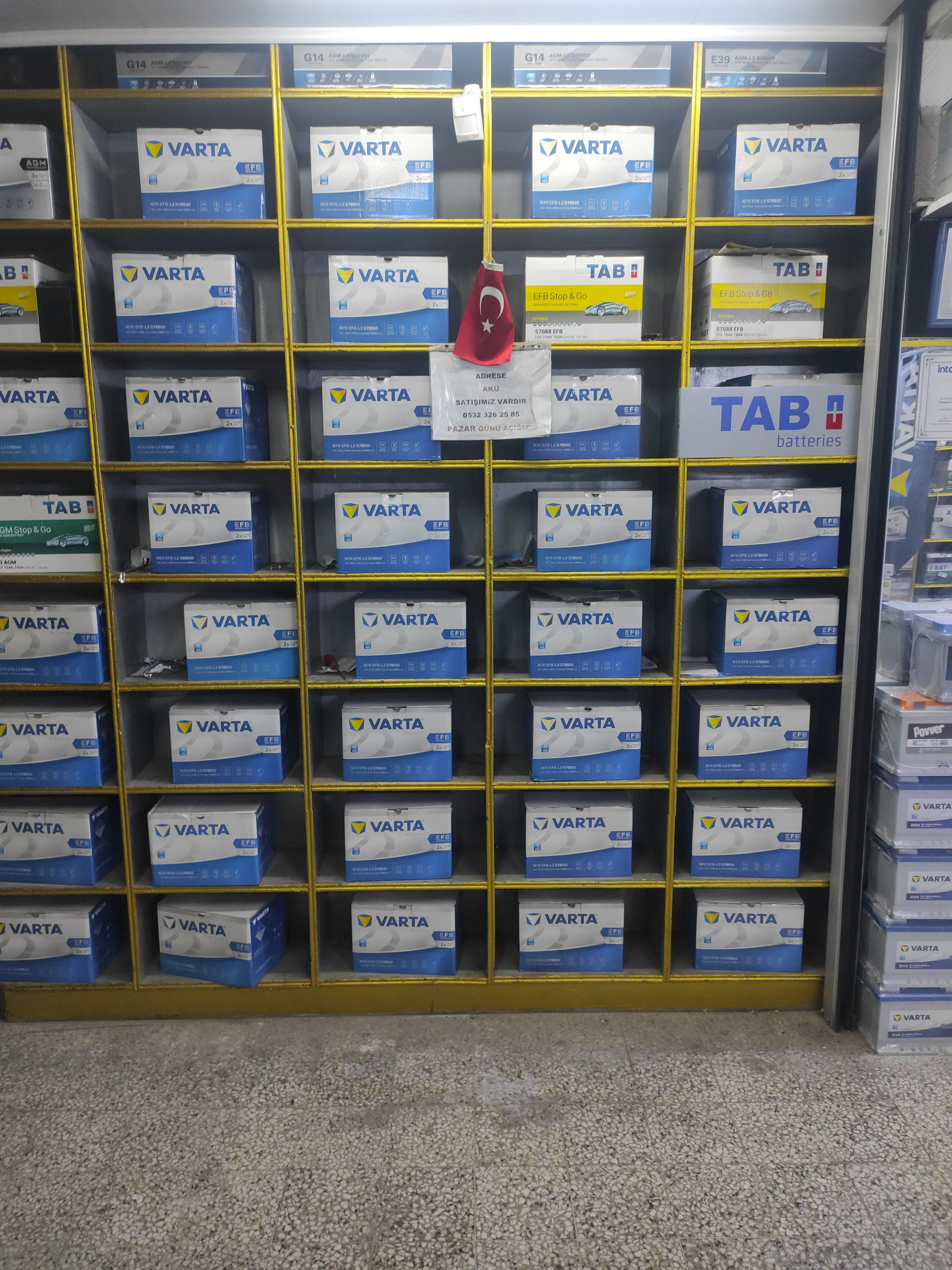 Varta akü Maslak akücü Zafer 