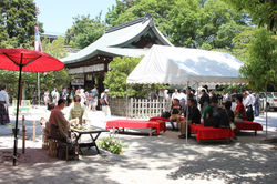 2015年5月5日　白峯神宮古武道献茶式・野煎席