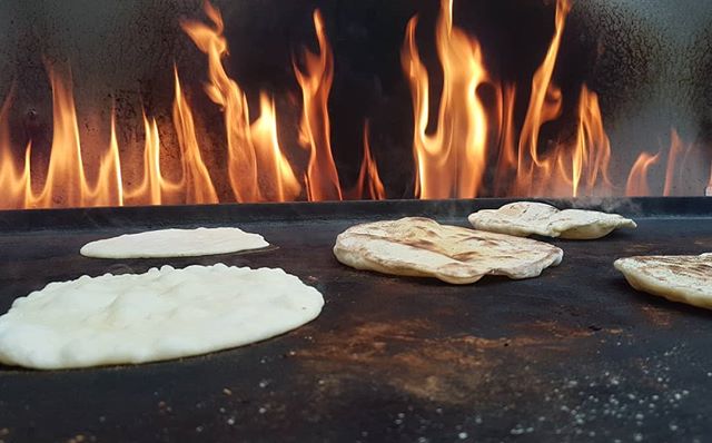 #handmade #naan #fire