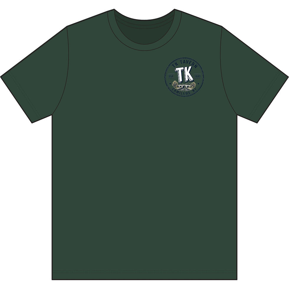 Thumbnail: TK Tavern Camillus Erie Canal Tee — Local Bar Logo T‑Shirt