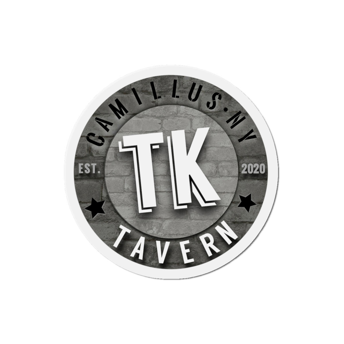 TK Tavern Logo Die-Cut Magnet