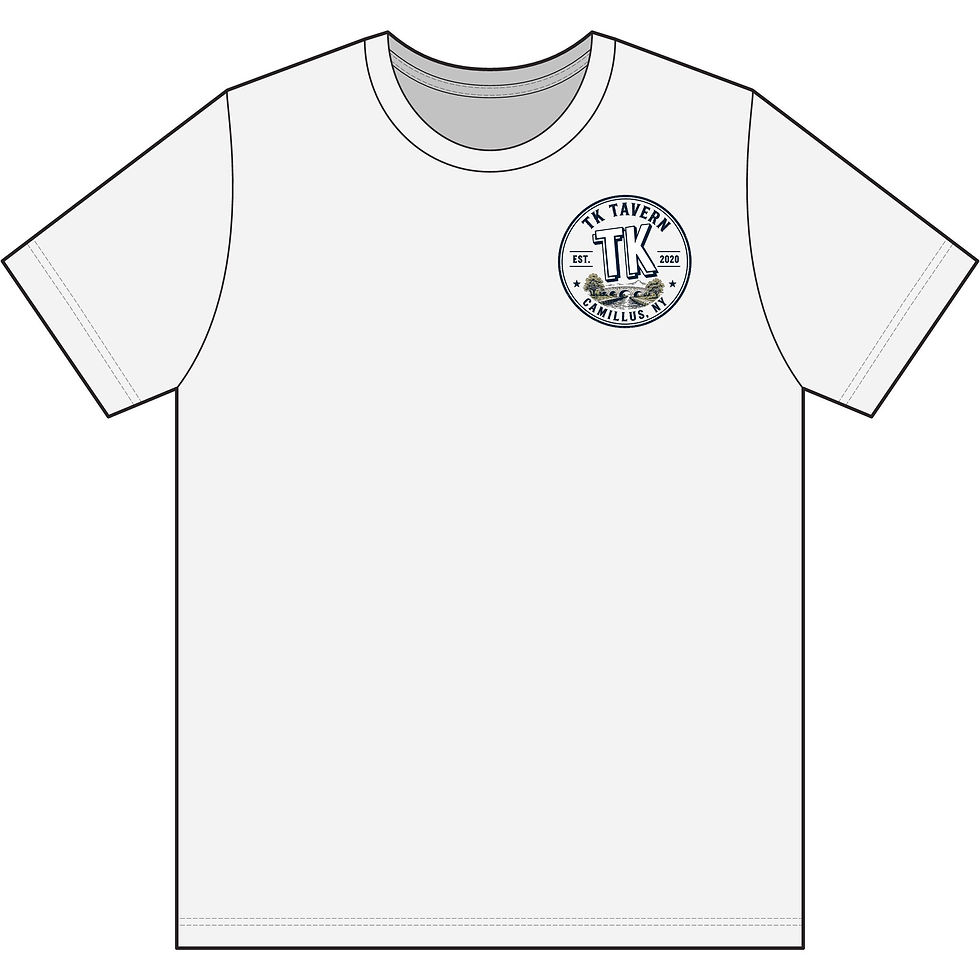Thumbnail: TK Tavern Camillus Erie Canal Tee — Local Bar Logo T‑Shirt