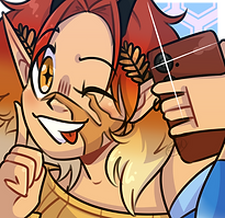 A fiery fren Colored Kofi Sketch.png