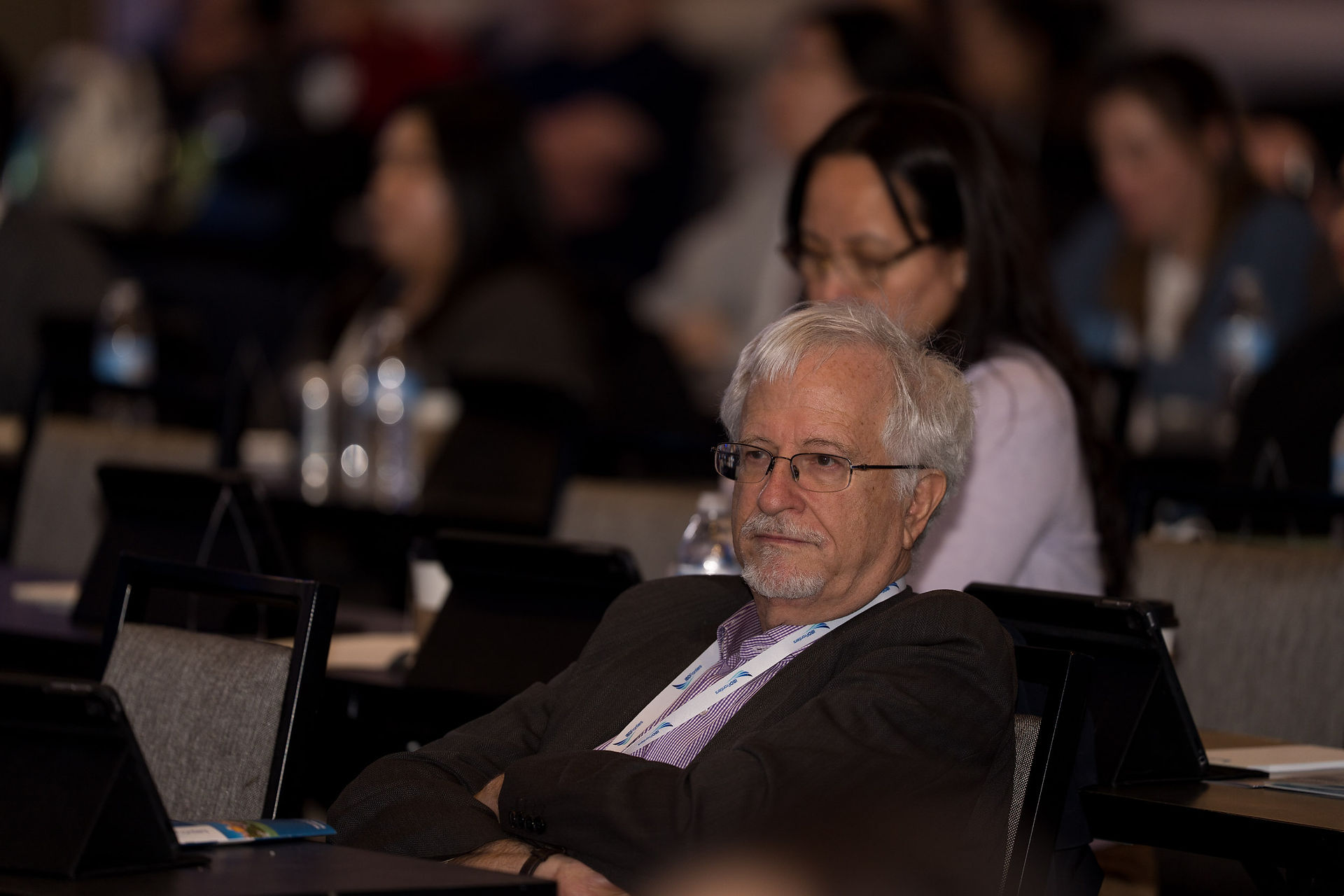 Man with glasses at Seattle event photography symposium