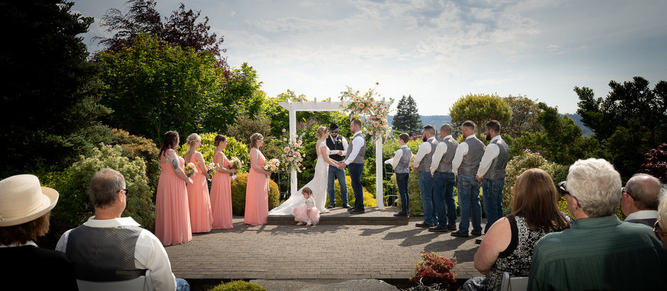 Romantic Outdoor Weddings at Olympic View Wedding Estates in Washington