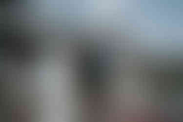 Bride and groom's emotional first look at their intimate farm wedding.