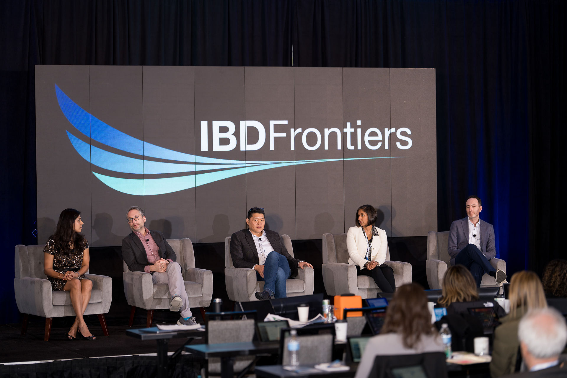Panelists at IBDFrontiers symposium in Seattle