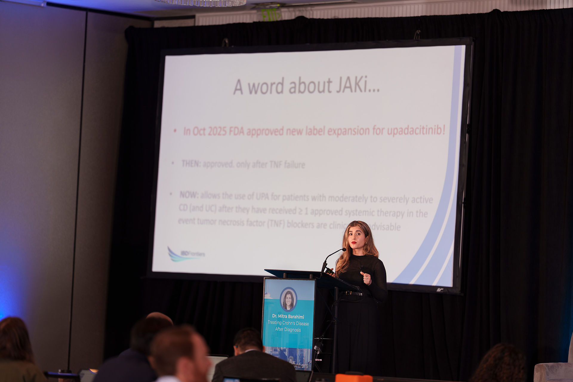 Presenter at IBD Pro Symposium. Seattle event photography.