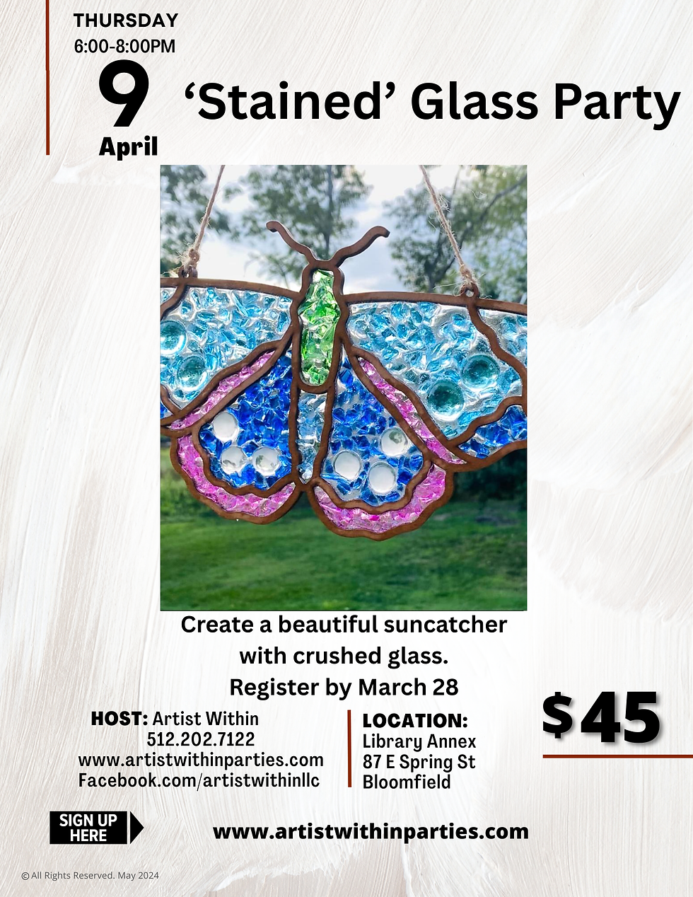 'Stained' Glass Party