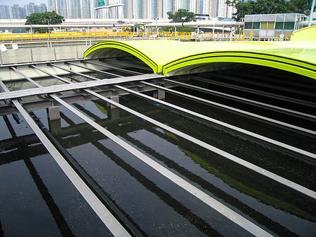Fibrpro Construction of FRP covers to Primary Sedimentation Tanks at Shatin Sewage Treatment Works