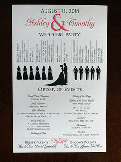 Ceremony Program