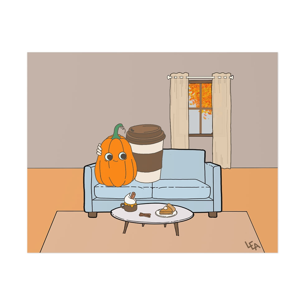 Thumbnail: Pumpkin Spice Print