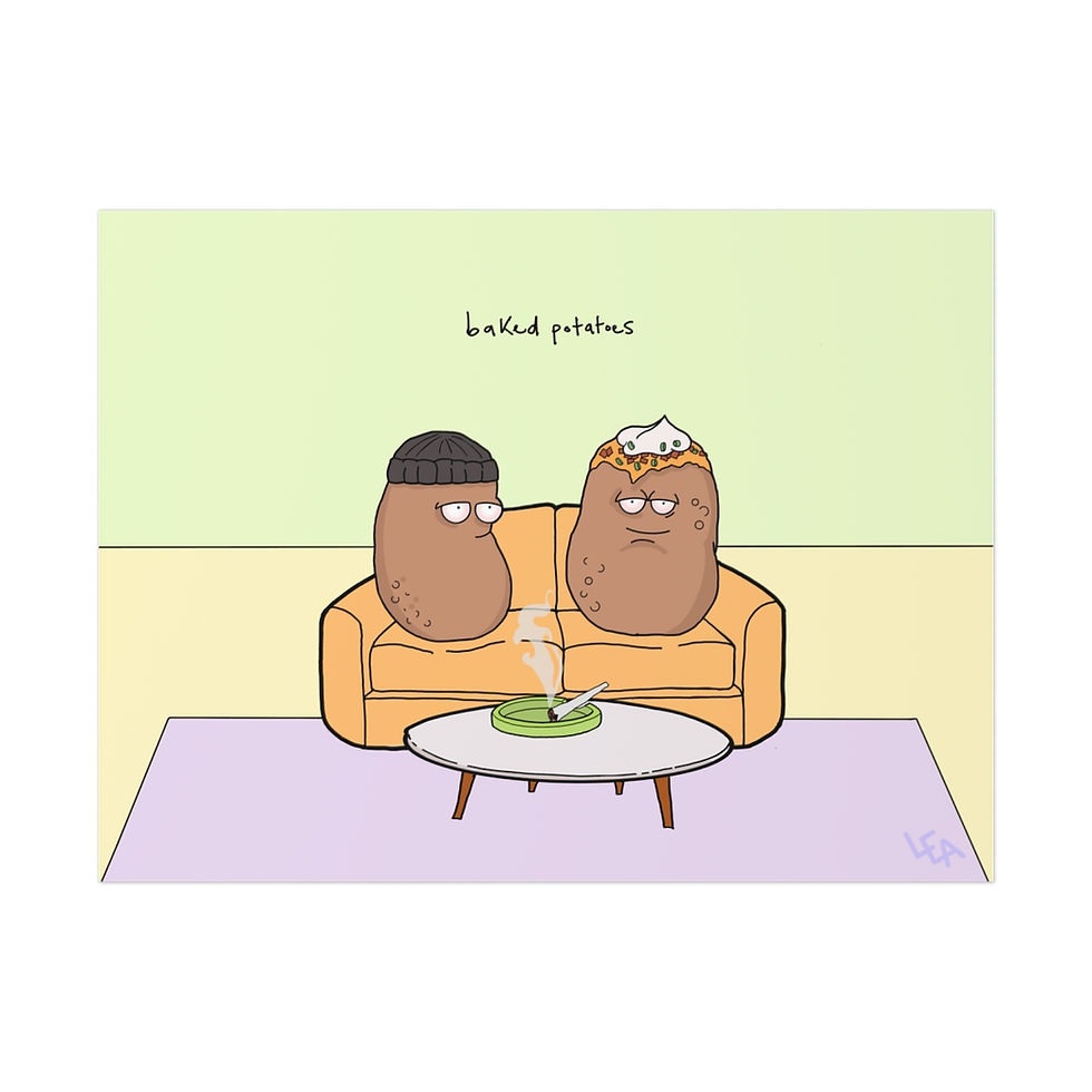 Thumbnail: Baked Potatoes Print