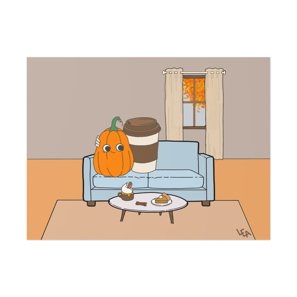 Pumpkin Spice Print