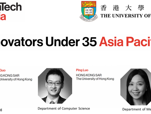 Dr. Ziyan Guo for being selected as an "EMTECH ASIA Innovator Under 35"