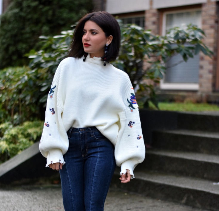 Super-Size Sweater Affair