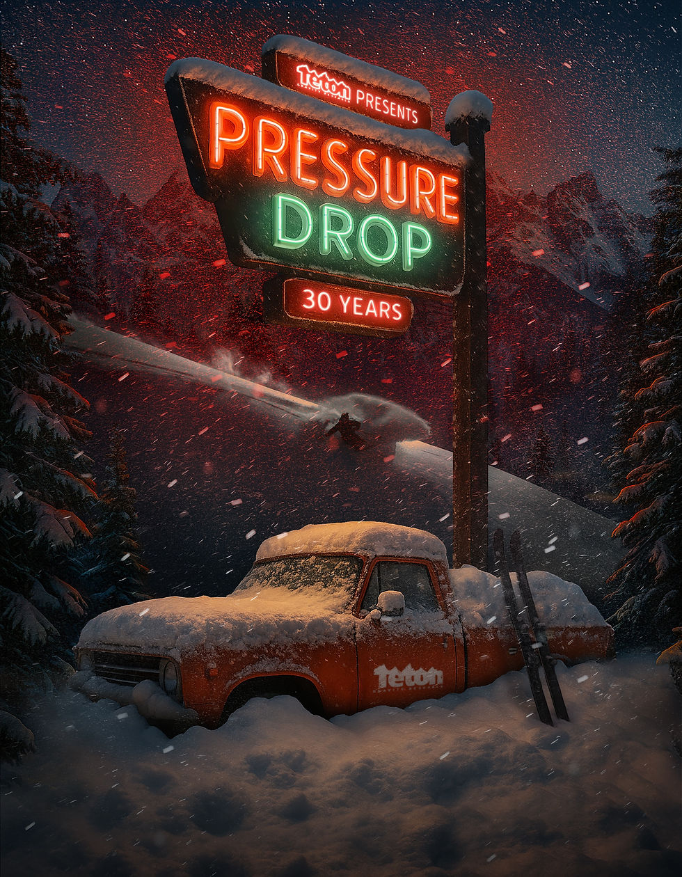 Teton Gravity Research: Pressure Drop