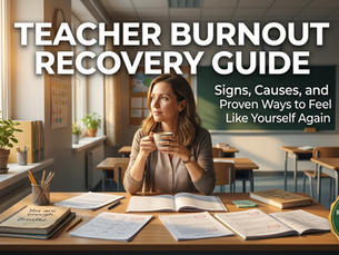 Teacher Burnout Recovery Guide: Signs, Causes, and Proven Ways to Feel Like Yourself Again