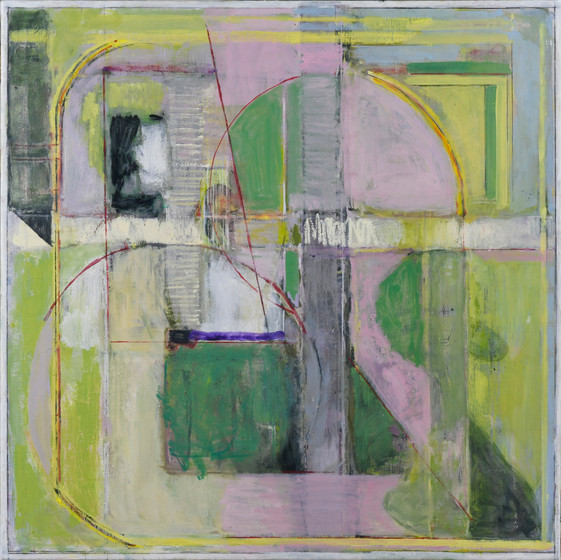 Upstate Geography, Ginny Howsam, Oil Painting