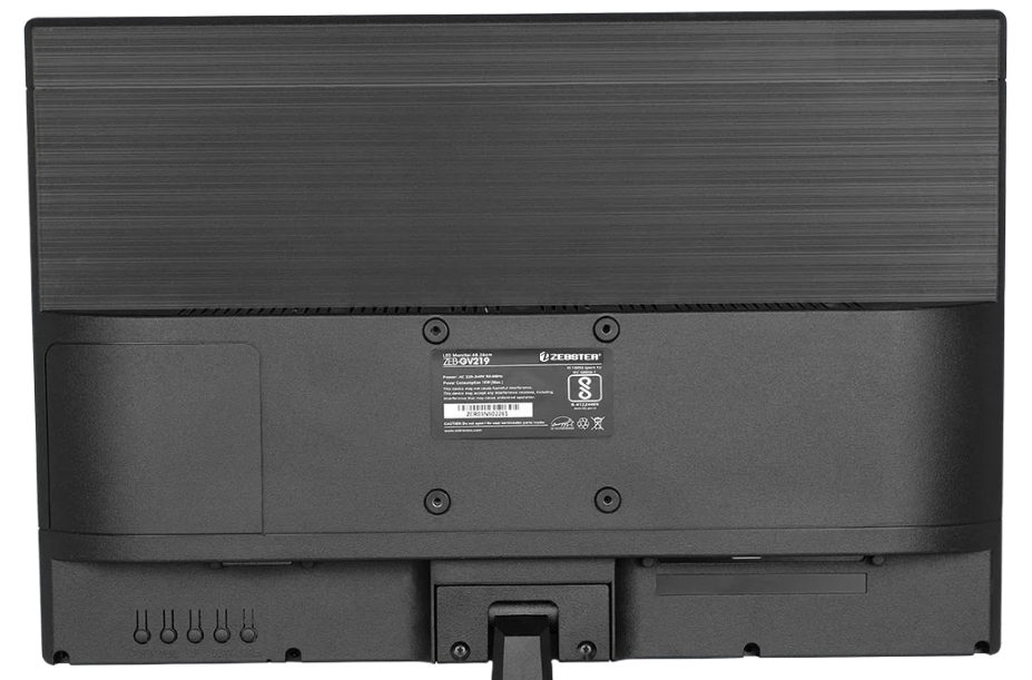 Thumbnail: ZEBSTER 19 Inch Led Monitor With Hdmi