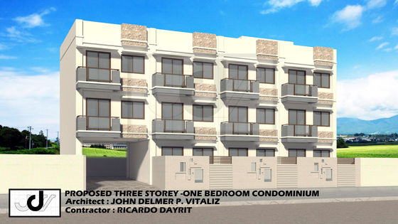 PROPOSED THREE STOREY-ONE BEDROOM CONDOMINIUM