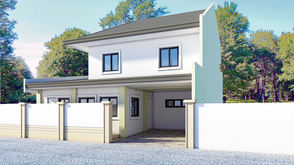 A Proposed Two Storey Residence situated in Del Pilar, Cabanatuan City. This structure will replace an old bungalow residence. It is currently being demolished. The major setback which must be adressed here is the very tight access road going to the property. The Property Owners in this area actually donated two (2) meters each of their properties in order to provide a right of way.