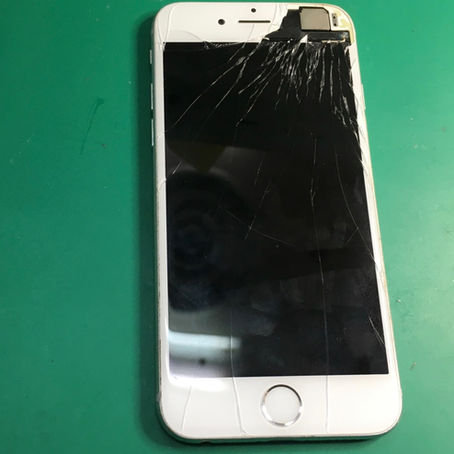 iPhone6ガラス割れ修理キャンペーン8800円で40分で完了！