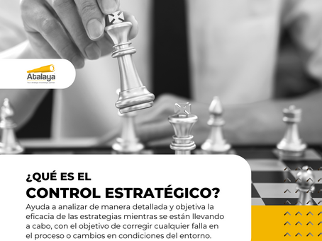 Control estratégico: cómo ejecutarlo en su empresa