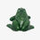 Miniature : Grenouille en céramique