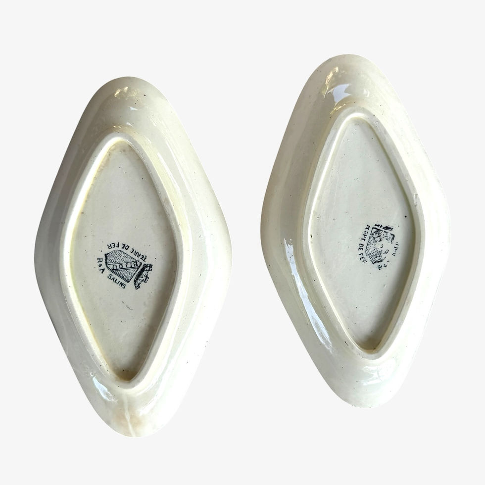 Miniature : Paire de raviers "Bijou" - Salins
