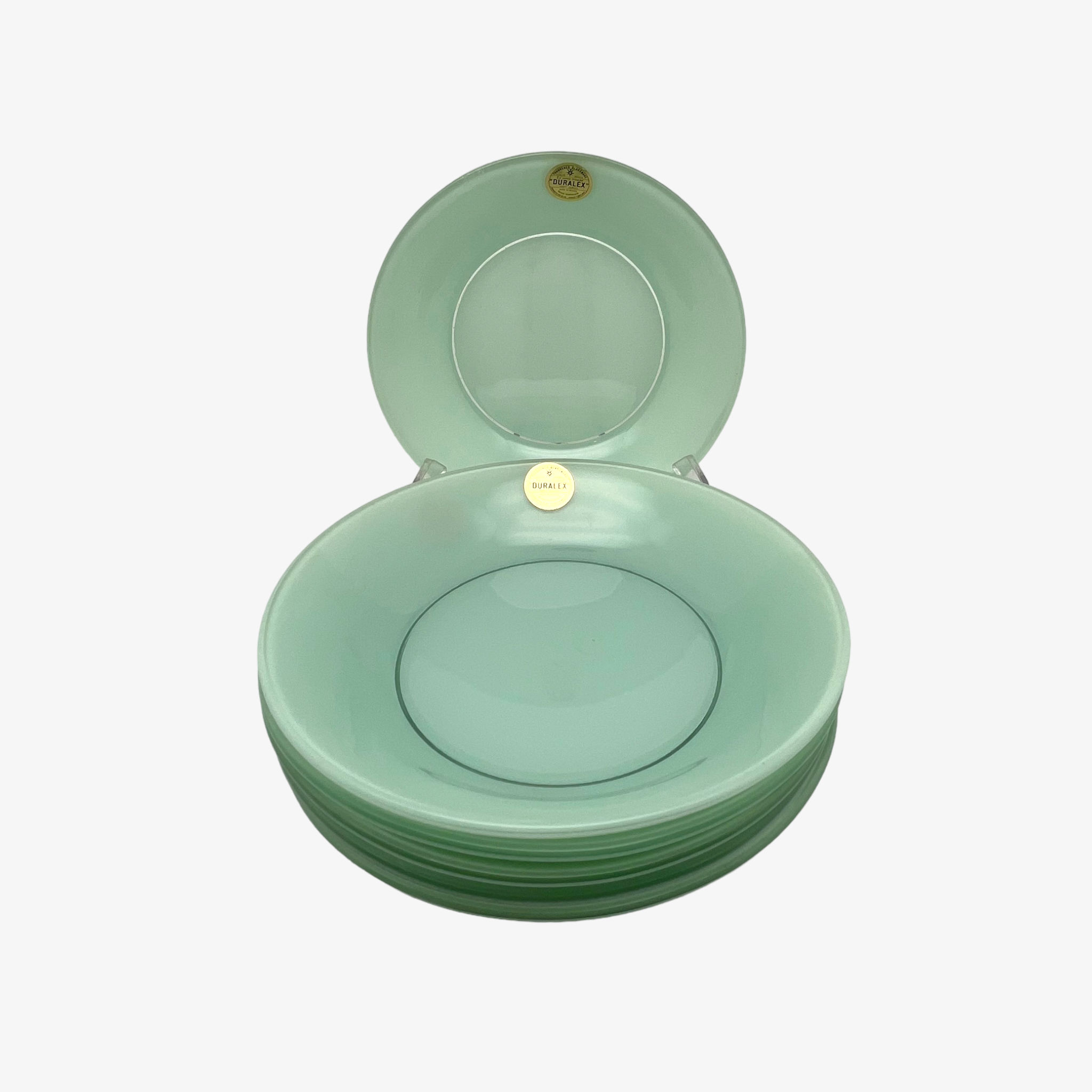 Assiette creuse Duralex verte