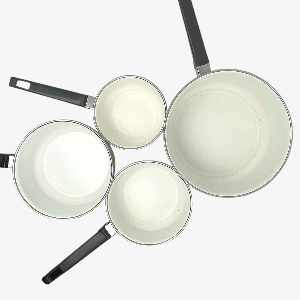 Miniature : Série de 4 casseroles vintages