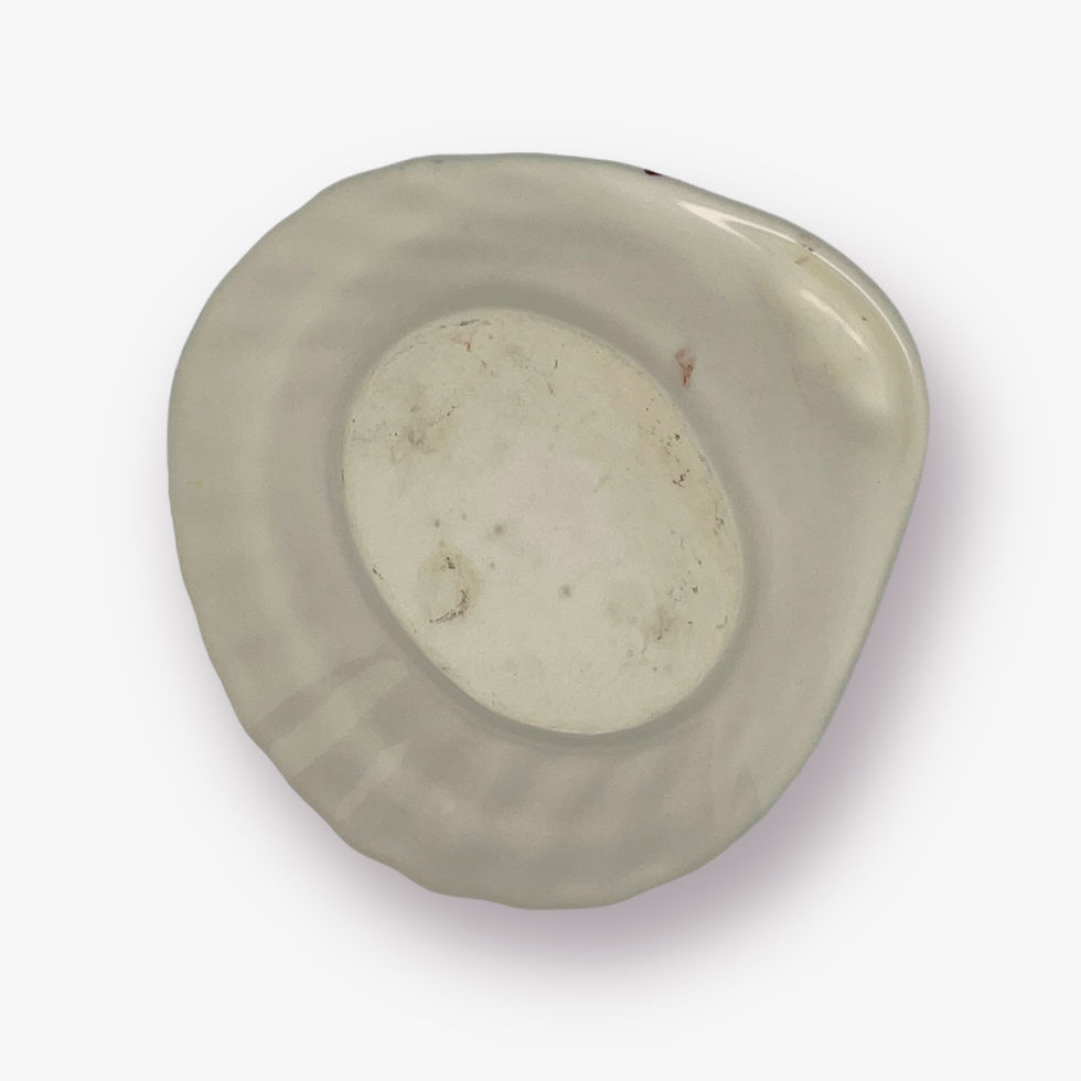 Miniature : Assiette coquille bleue n°2