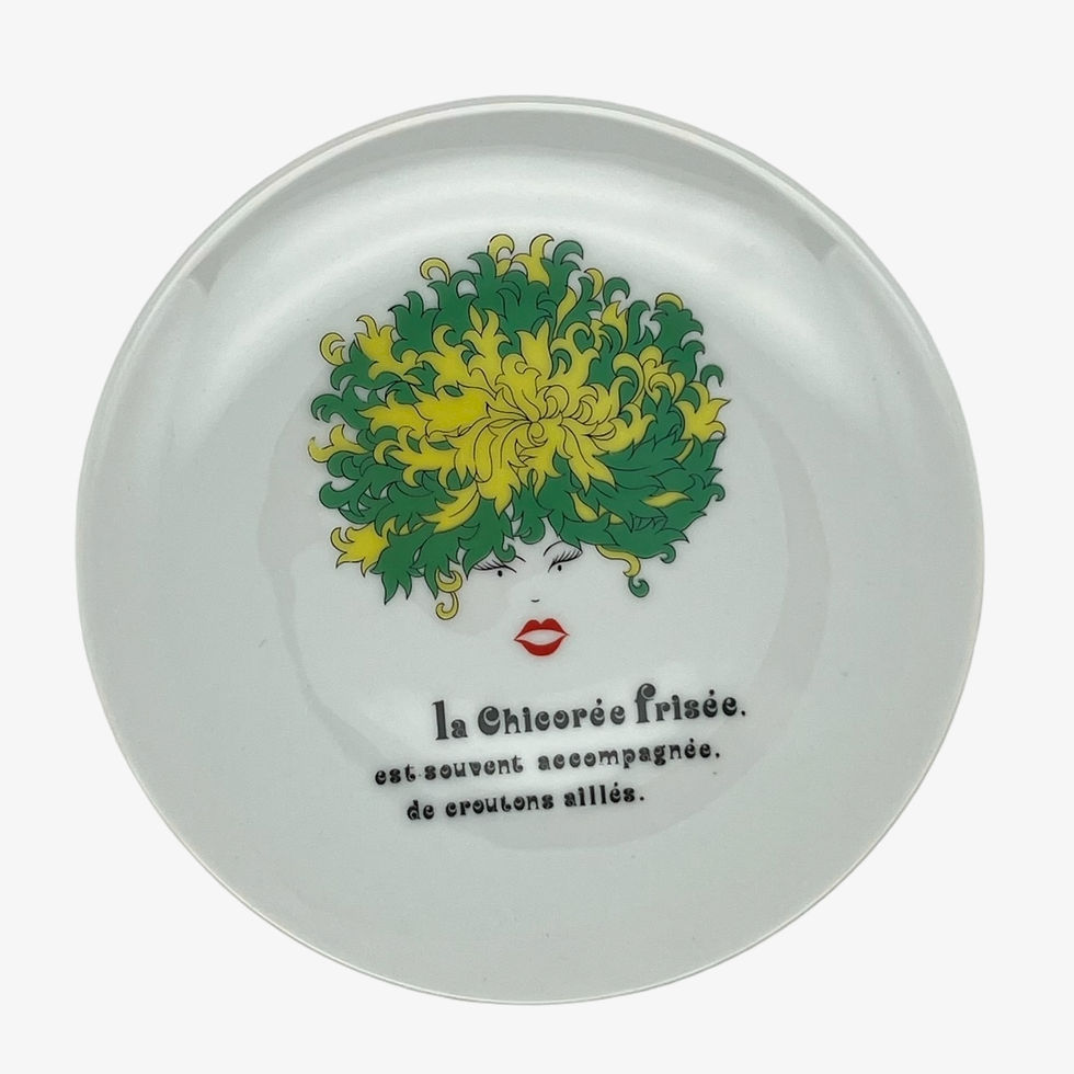 Miniature : Service à salade vintage