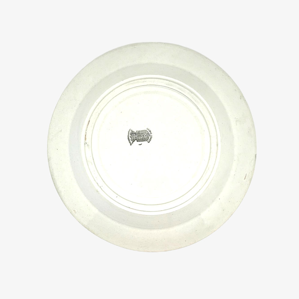 Miniature : Plat "Hérons" Labrut frères 1900