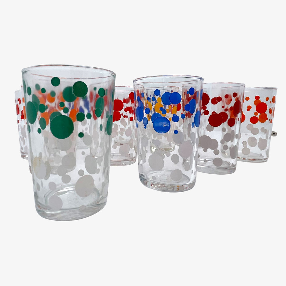 Miniature : Petits verres à pois