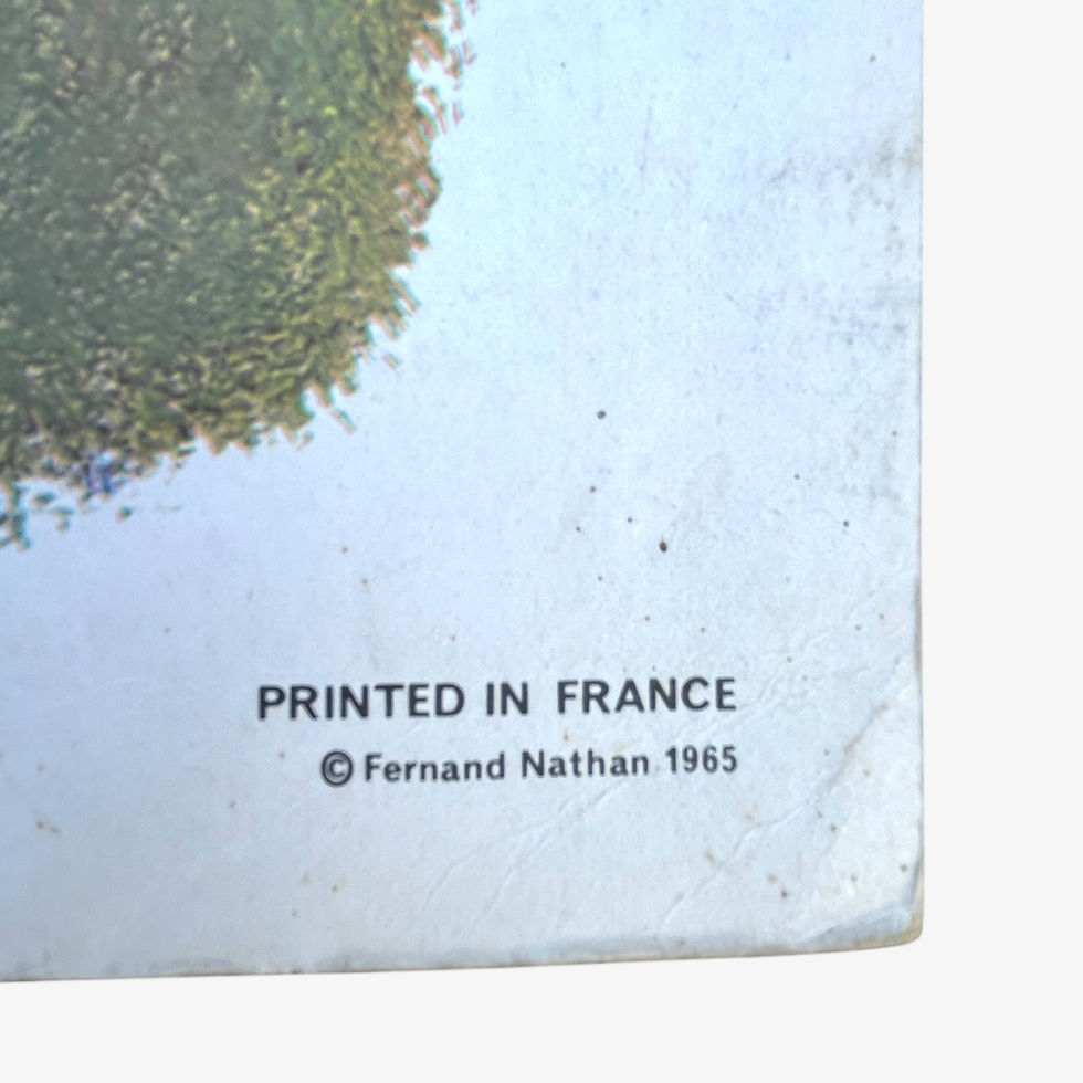 Miniature : Affiche scolaire Daniel et Valérie 1965