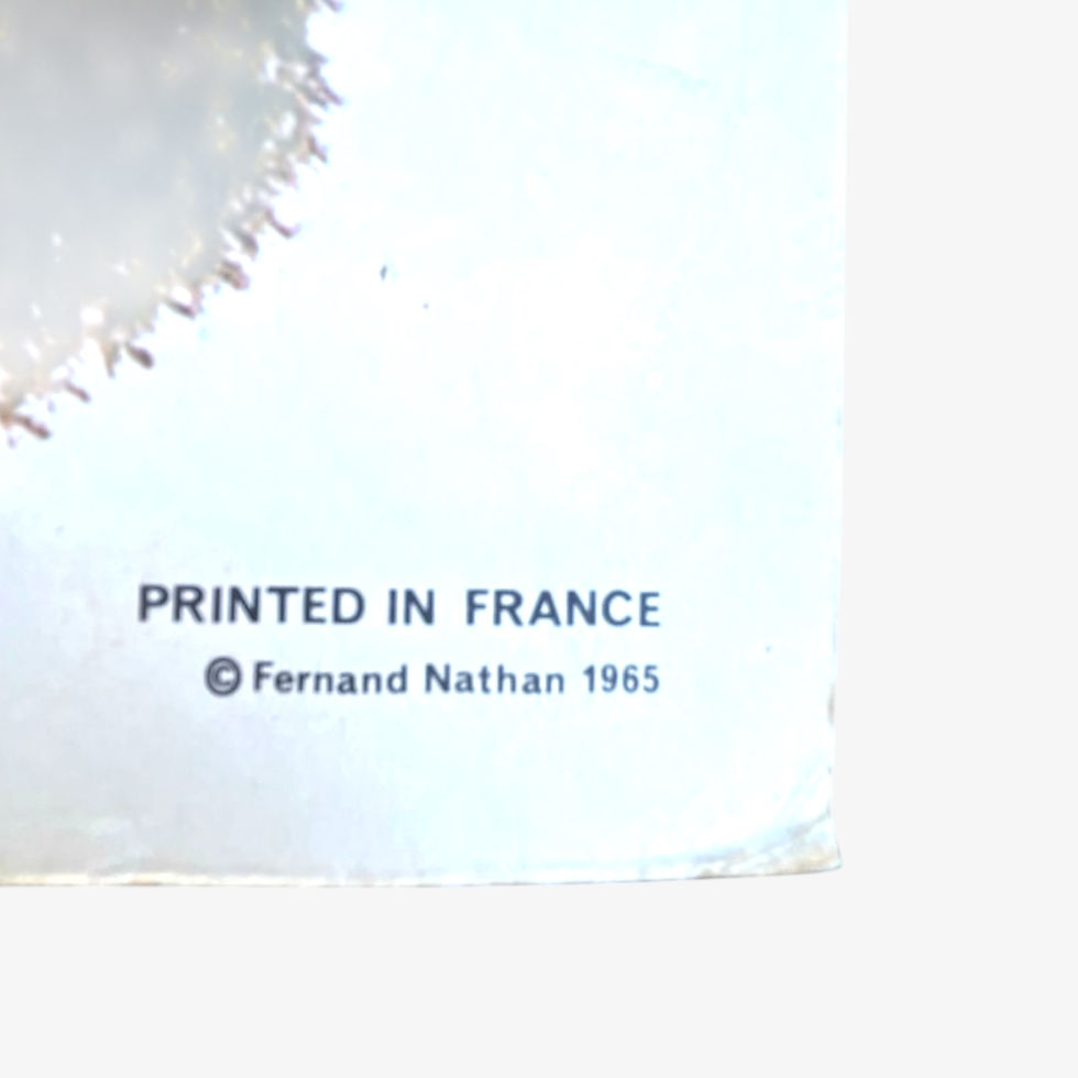 Miniature : Affiche scolaire Daniel et Valérie 1965