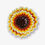 Miniature : Housse de coussin "Tournesol" vintage
