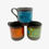 Miniature : Série de 6 mugs vintages Staffordshire