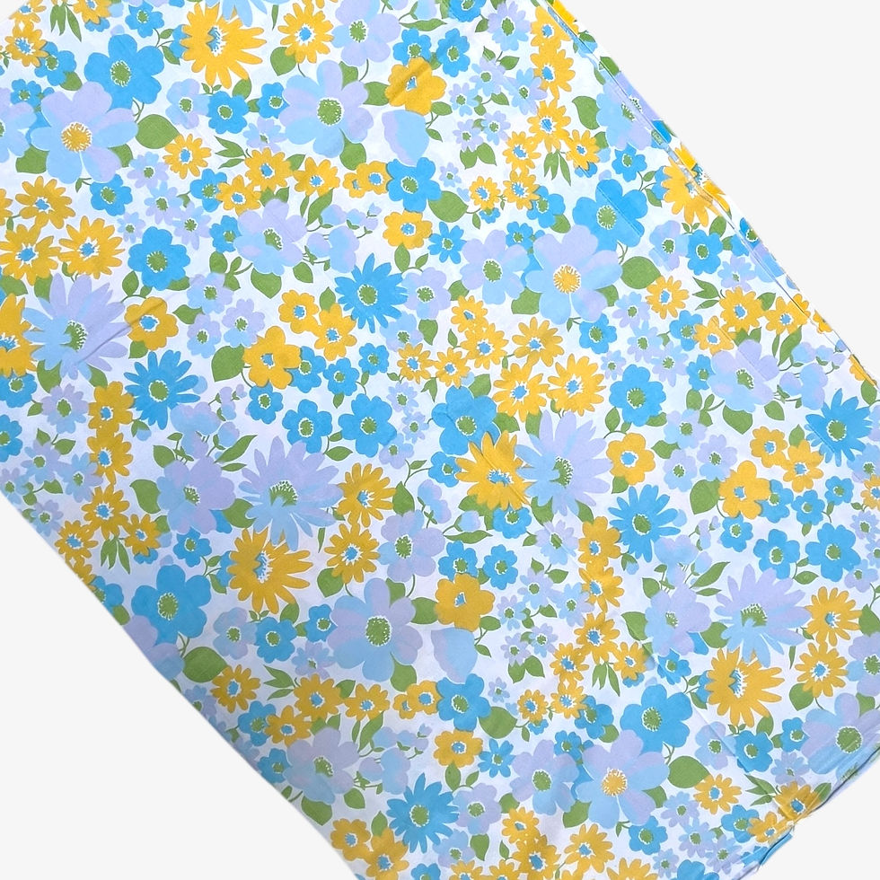 Miniature : Drap plat vintage 2 personnes