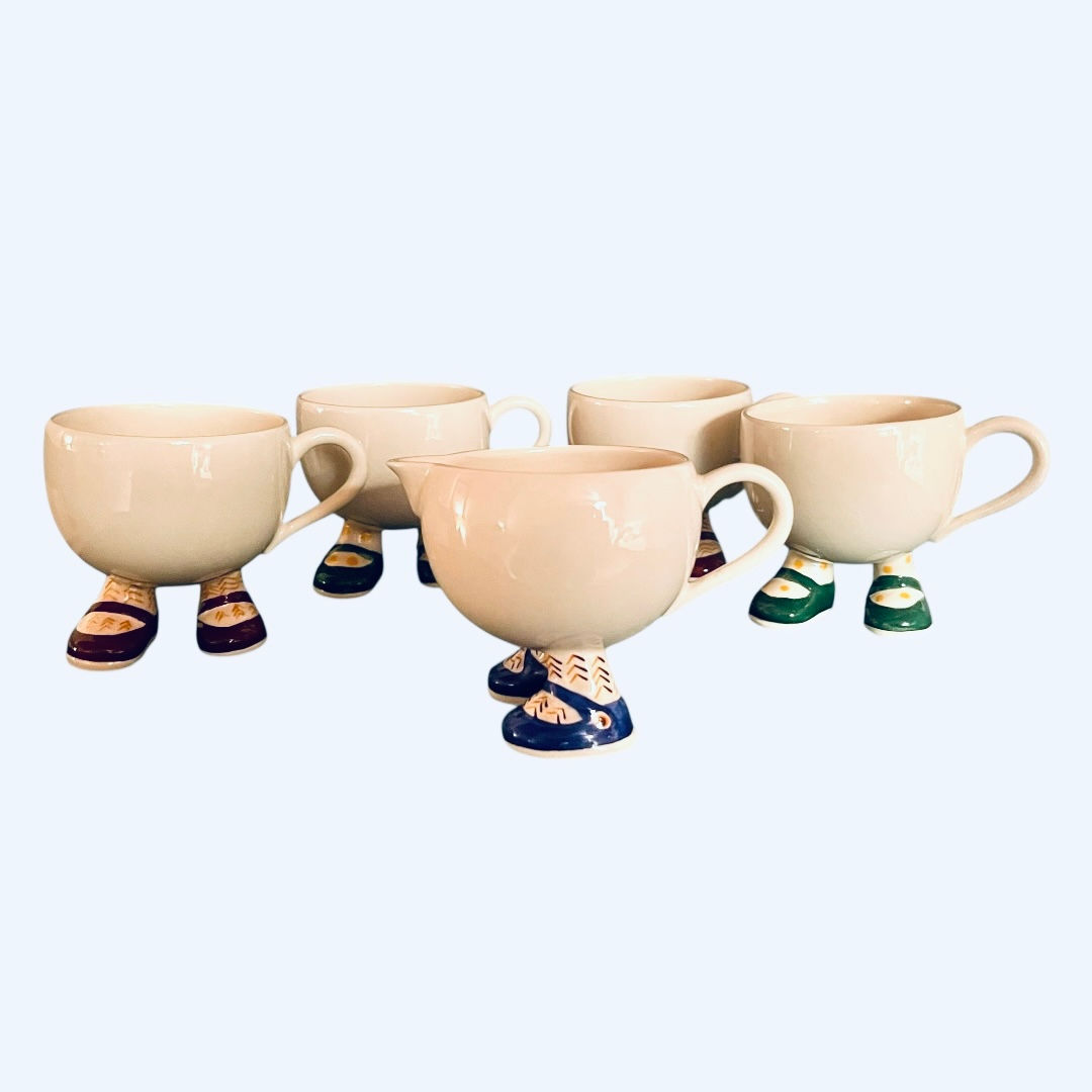 Service à thé anglais années 70  Carlton Ware