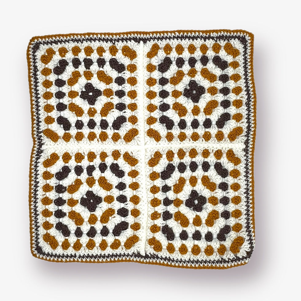 Dessus de coussin "Grany" vintage