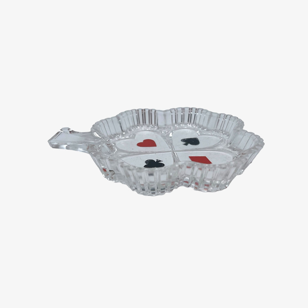 Miniature : Cendrier trèfle -  jeu de carte