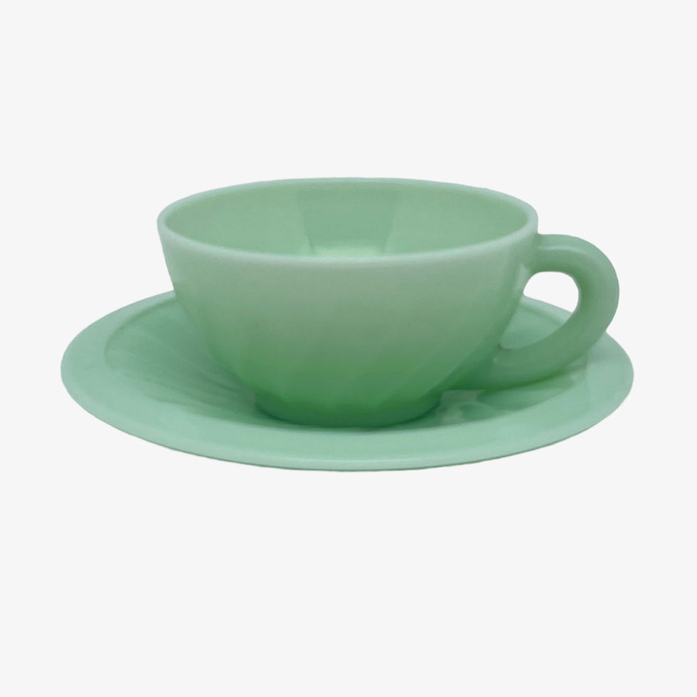 Miniature : Tasse à café en opaline Mint